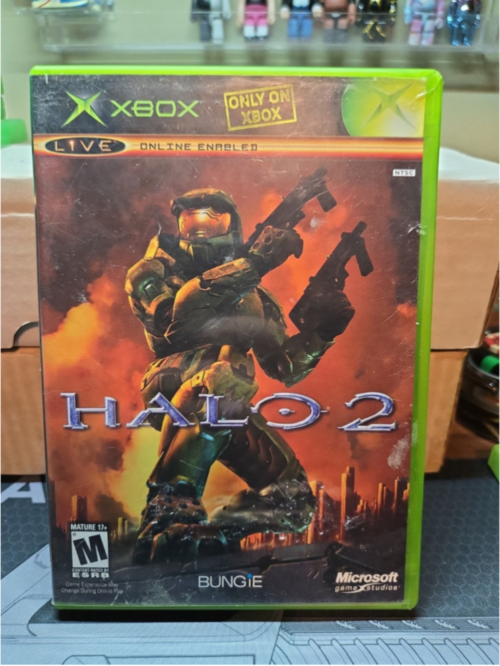 Halo 2 (Original OG Microsoft Xbox) First 1st Release Launch Black Label🔥 H-1